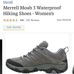 Merrell Moab 3 Waterproof Hiking Shoes